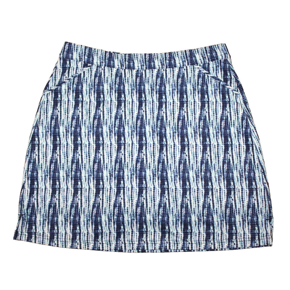 NEW Peter Millar Women's Golf Skort Blue Size Medium x 17" / Pockets / NWOT